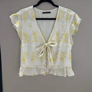 Abercrombie & Fitch Embroidered Top